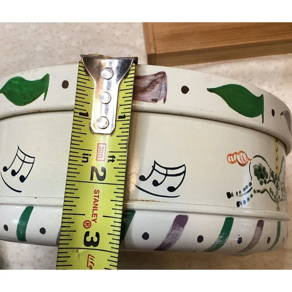 Guildcraft Carousel Tin Horse Big Top Circus Cookie Biscuit Metal Lidded Storage